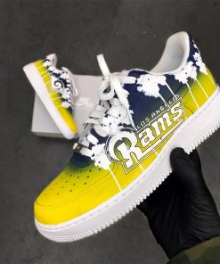 Los Angeles Rams Custom Air Force 1