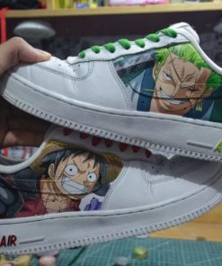 Luffy Vs Zoro Custom Air Force 1