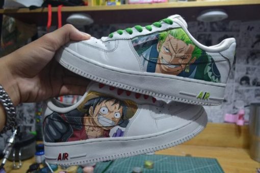 Luffy Vs Zoro Custom Air Force 1