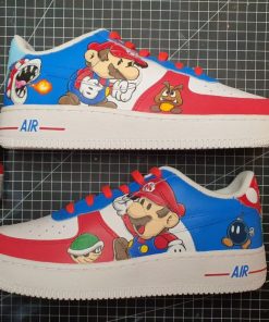 Mario Video Game Custom Air Force 1