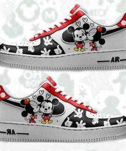 Mickey Minnie Love Custom Air Force 1