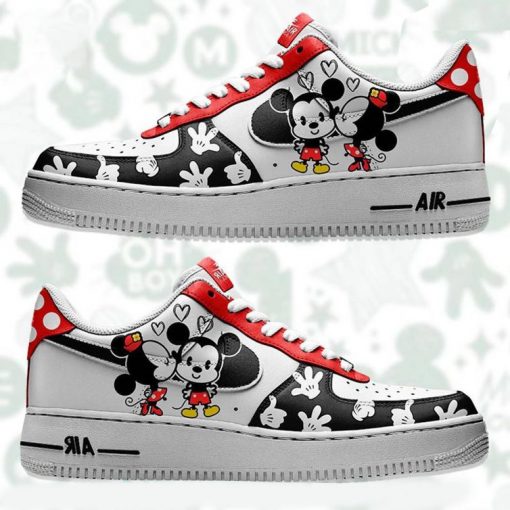 Mickey Minnie Love Custom Air Force 1