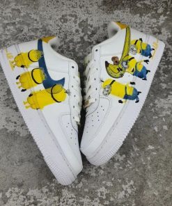 Minions Banana Custom Air Force 1