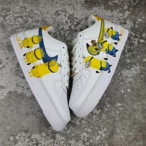 Minions Banana Custom Air Force 1