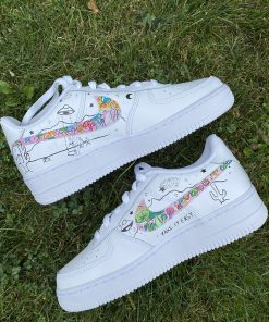 Mushroom Alien Custom Air Force 1