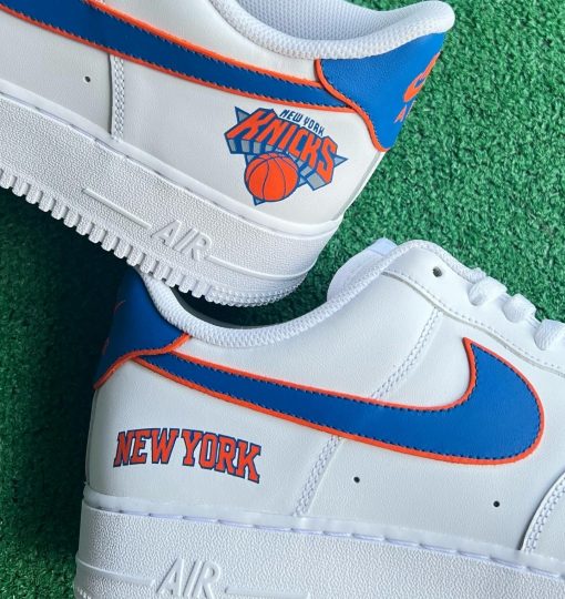 NY Knicks Custom Air Force 1