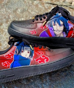 Naruto Sasuke Uchiha Custom Air Force 1