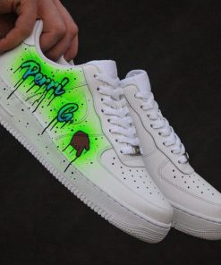 Neon Green Color Custom Air Force 1