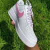 Lilac Pink Color Custom Air Force 1