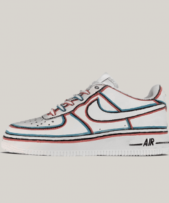 Comic Sketch Custom Air Force 1