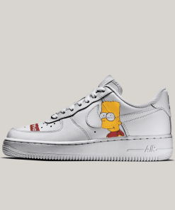 Bart Simpsons Custom Air Force 1