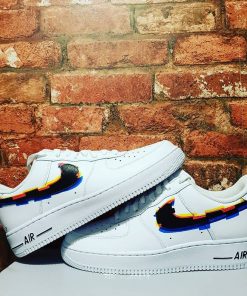 Glitch Effect Custom Air Force 1