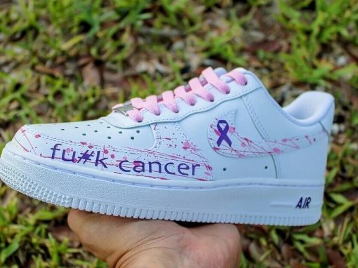 Fuck Cancer Custom Air Force 1