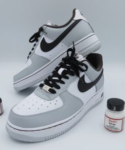 Black And Gray Custom Air Force 1