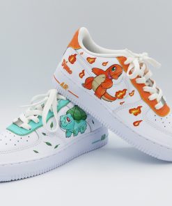 Charmander Bulbasaur Pokemon Custom Air Force 1