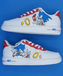 Sonic Hedgehog Custom Air Force 1