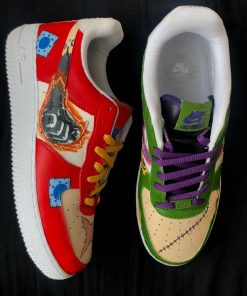 Luffy Feat Zoro Custom Air Force 1