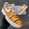 Orange Tiger Stripe Custom Air Force 1