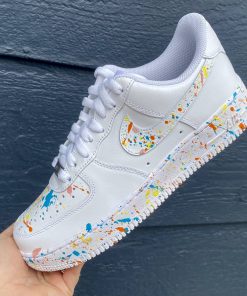 Multi Color Splatter Custom Air Force 1