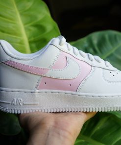 Pink Half Custom Air Force 1