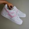 Pink Half Custom Air Force 1