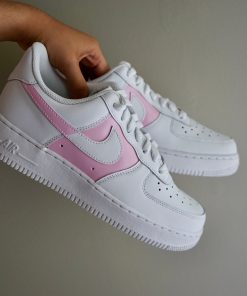 Pink Half Custom Air Force 1