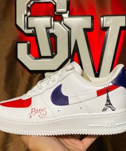 Paris France Custom Air Force 1