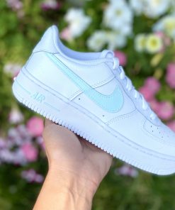 Pastel Light Blue Custom Air Force 1