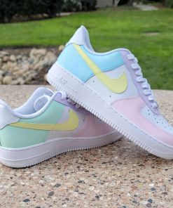 Pastel Multicoloured Custom Air Force 1