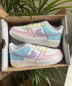 Pastel Multicoloured Custom Air Force 1