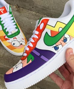 Phineas And Ferb Custom Air Force 1