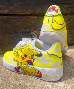 Pikachu Pokemon Anime Custom Air Force 1