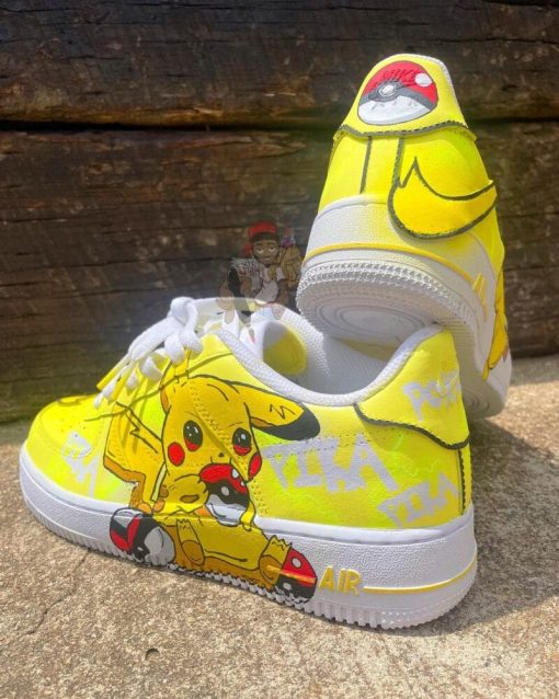 Pikachu Pokemon Anime Custom Air Force 1