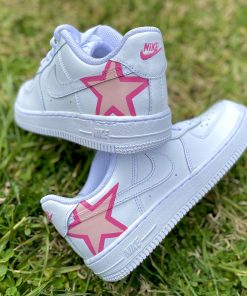 Pink Star Custom Air Force 1