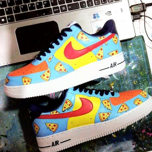 Pizza Design Custom Air Force 1