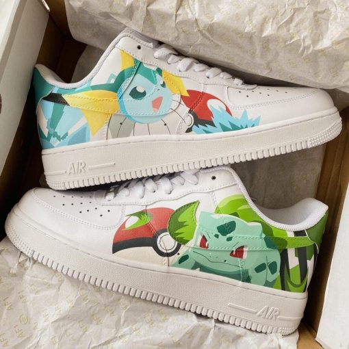 Pokemon Bulbasaur Custom Air Force 1