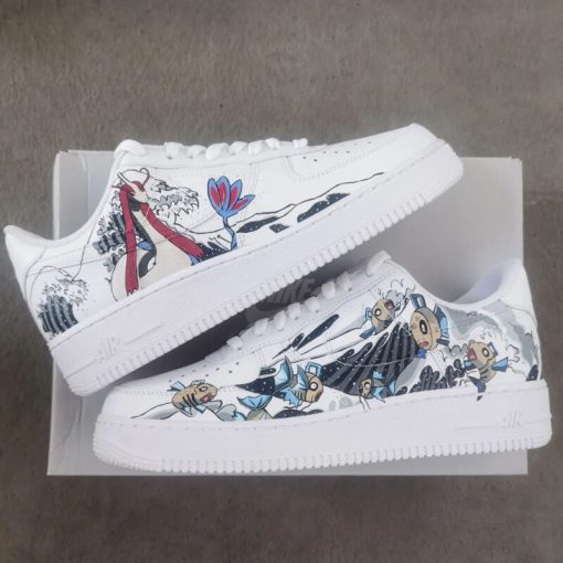 Pokemon Design Painted Custom Air Force 1