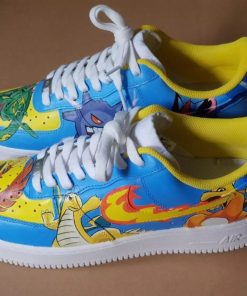 Hand Painted Pokemon Custom Air Force 1