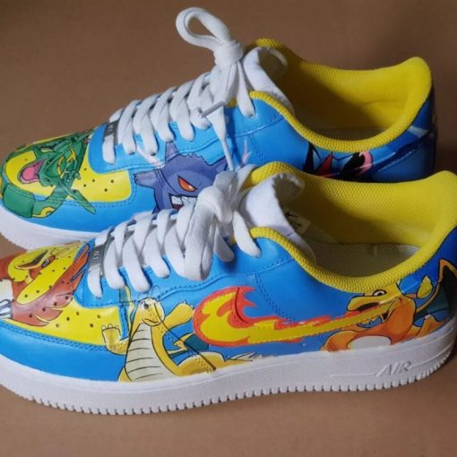 Hand Painted Pokemon Custom Air Force 1