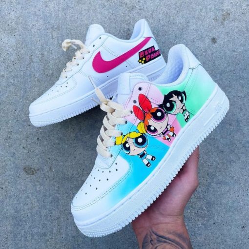 Powerpuff Girls Cartoon Custom Air Force 1