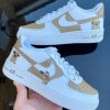 Pug Latte Custom Air Force 1