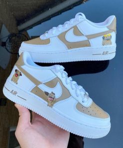 Pug Latte Custom Air Force 1