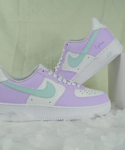 Purple Blue Custom Air Force 1