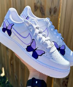 Purple Swallowtail Butterfly Custom Air Force 1