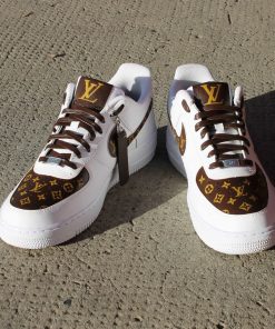 Real Color LV Custom Air Force 1