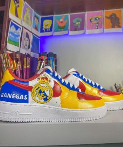 Real Madrid Team Custom Air Force 1