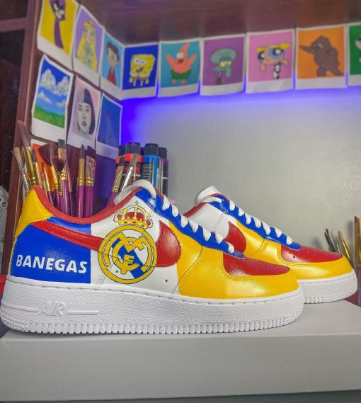 Real Madrid Team Custom Air Force 1