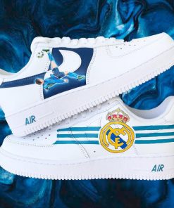 Real Madrid Football Custom Air Force 1