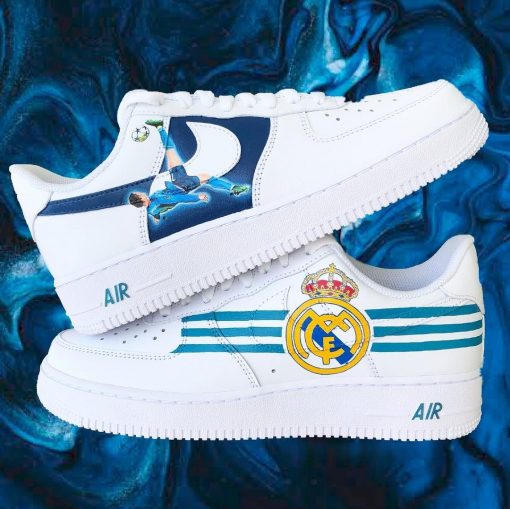 Real Madrid Football Custom Air Force 1