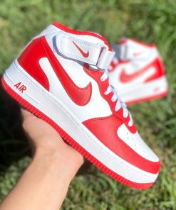 Red Custom Air Force 1